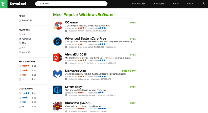 Computer software download, free Site